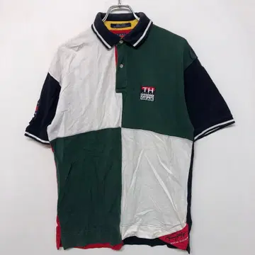 90년대 TOMMY HILFIGER SAILING GEAR 피케 셔츠 L