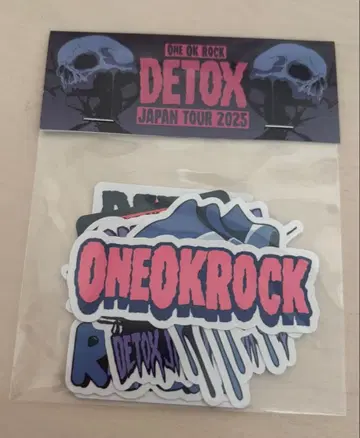 ONE OK ROCK 2025 DETOX 스티커 세트