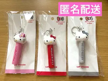 쓰리코인즈 스리코 헬로키티 키티 립 참 빨간색 핑크 블랙