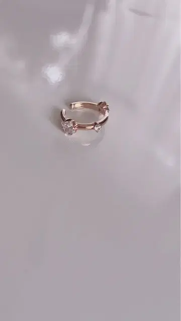 쥬에테 핑크 골드 이어커프