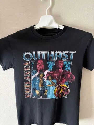 Outkast Hotlanta 빈티지풍 프린트 티셔츠