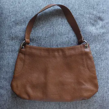 FURLA 훌라 가죽 숄더백 브라운
