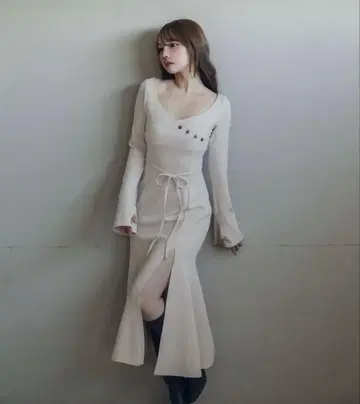ANDMARY 원피스 베이지