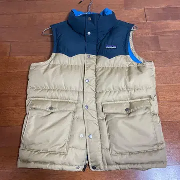 patagonia 슬링샷 다운 베스트.
