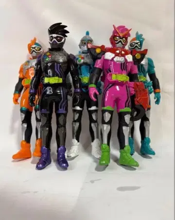 BANDAI 가면라이더 이그제이드 소프트 비닐 5체 세트