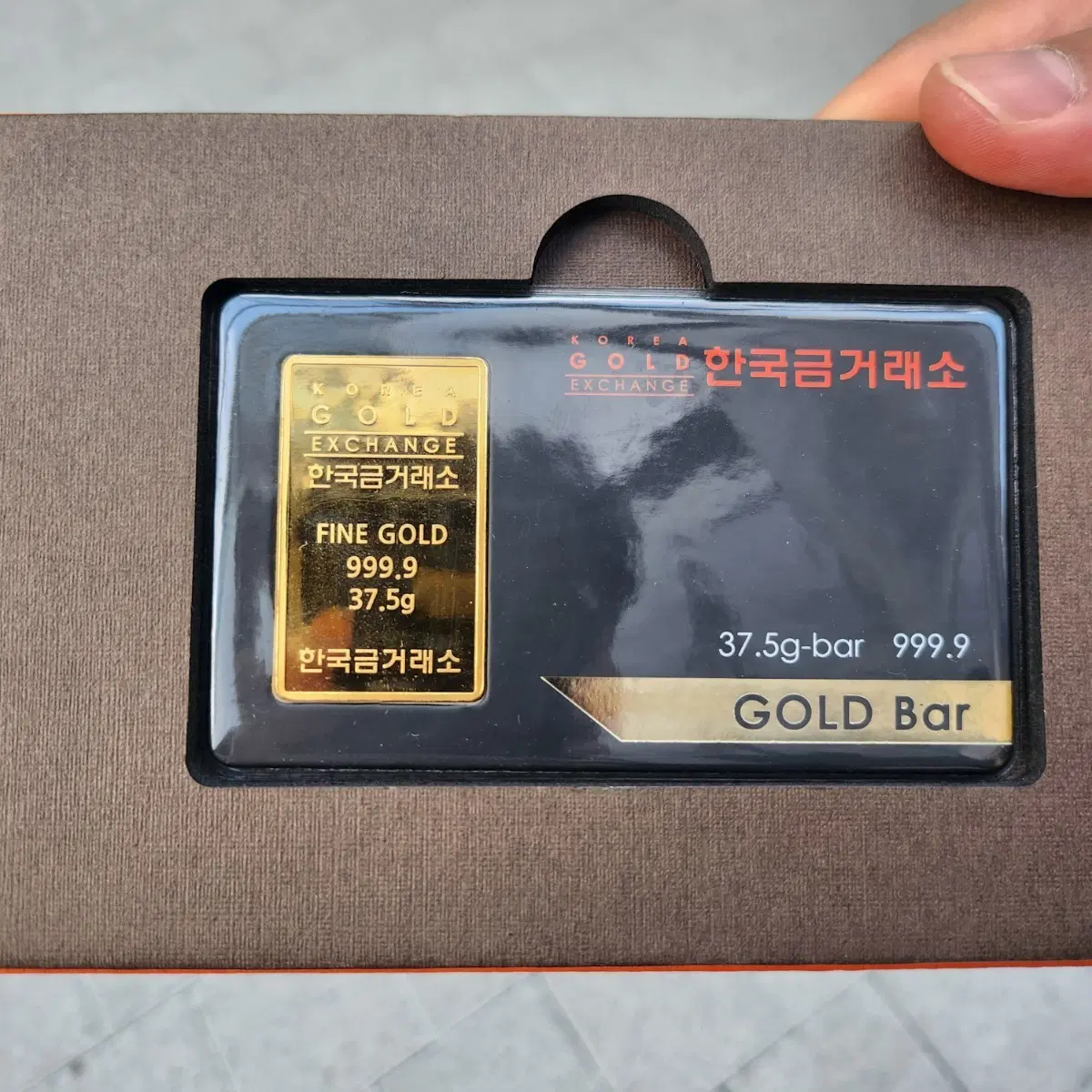 한국금거래소 순금 골드바 37.5g 10돈 급처