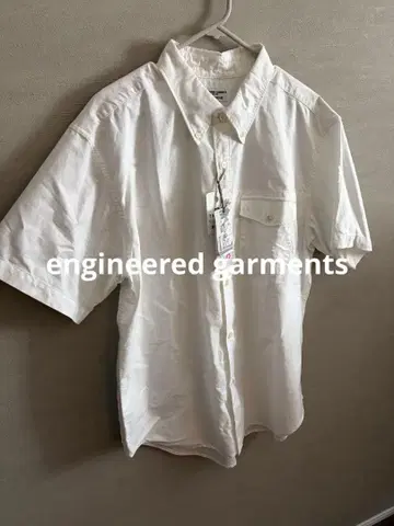engineered garments 반팔 워크 셔츠 lowercase