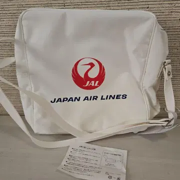 JAL 일본항공 숄더백 화이트