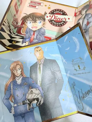 명탐정 코난 아트 갤러리 표지 그림 레어 세트
