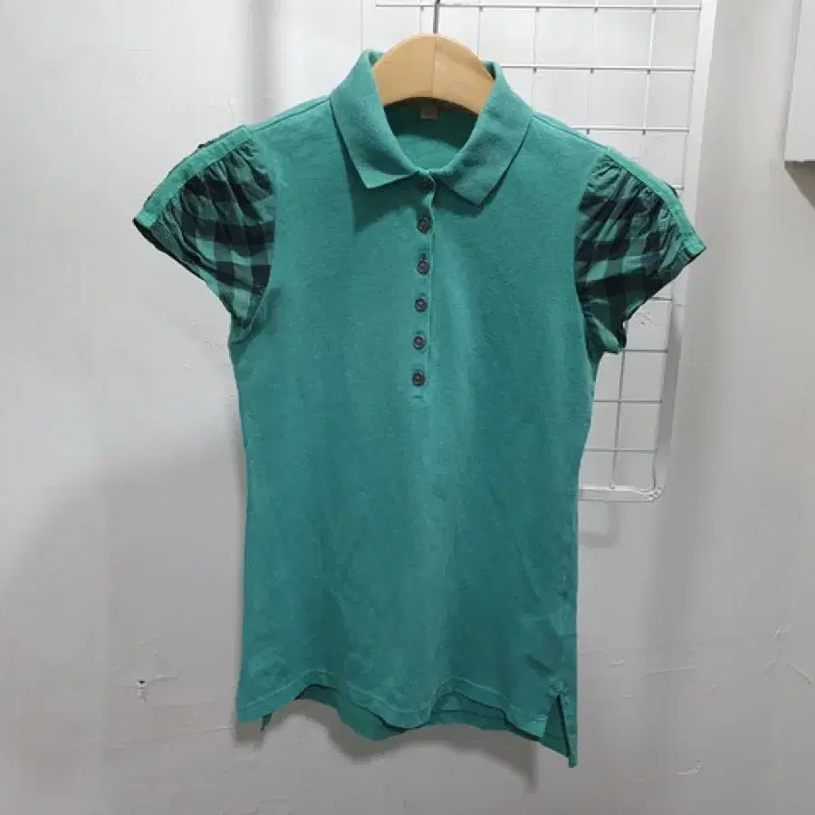 버버리브릿 반팔 카라티 (WOMAN XS-44)#997