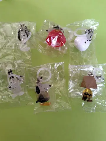 PEANUTS 메지루시 액세서리 FUNNYver. 전 6종