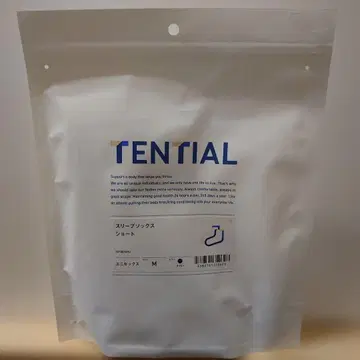 새상품 TENTIAL BAKUNE 수면 양말 숏 M 정품