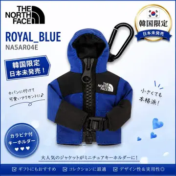 한국 한정판 THE NORTH FACE 다운 자켓형 키링 참