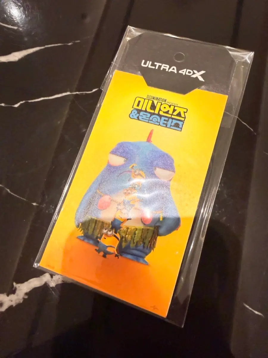 미니언즈 & 몬스터즈 울트라 ULTRA 4DX 라벨 LABEL