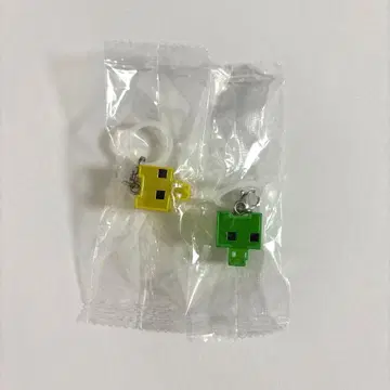 피코파크 메지루시 액세서리 옐로우 컬러 그린 가챠가챠
