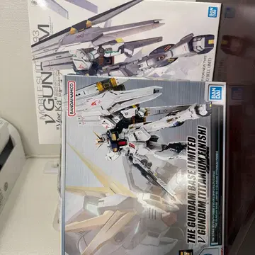 MG 뉴 건담 Ver.Ka + RG 뉴 건담 티타늄 피니쉬