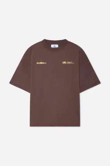 Scuffers T셔츠 브라운 S 사이즈