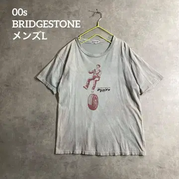00s BRIDGESTONE Playz 후염 침염 프린트 기업T L
