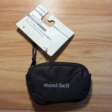 새상품 mont-bell 코인 퍼스 블랙 동전 지갑