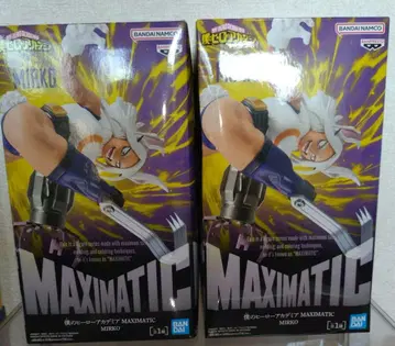 나의 히어로 아카데미아 MAXIMATIC 미르코 피규어 2개 세트