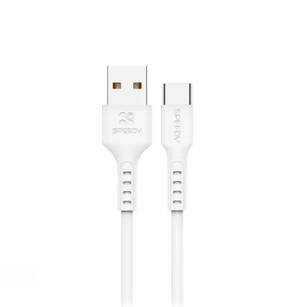 USB-A to Type-C 고속 충전케이블 화이트/1m