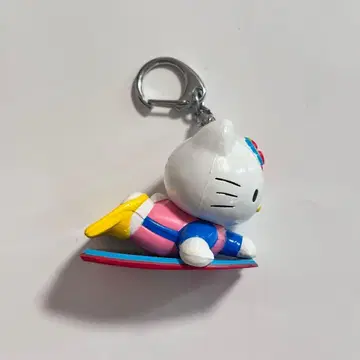 초레어! 희귀 헬로키티 서핑 키링 레트로