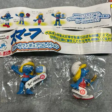 Schleich 스머프 스포츠 피규어 2개 세트