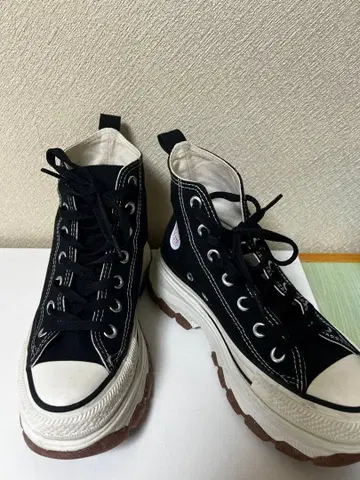 CONVERSE ALL STAR 통굽 스니커즈 블랙