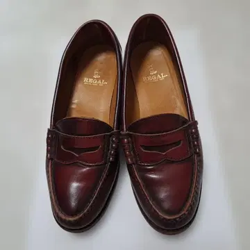 REGAL 리걸 로퍼 (깔창 새상품) 23cm 버건디