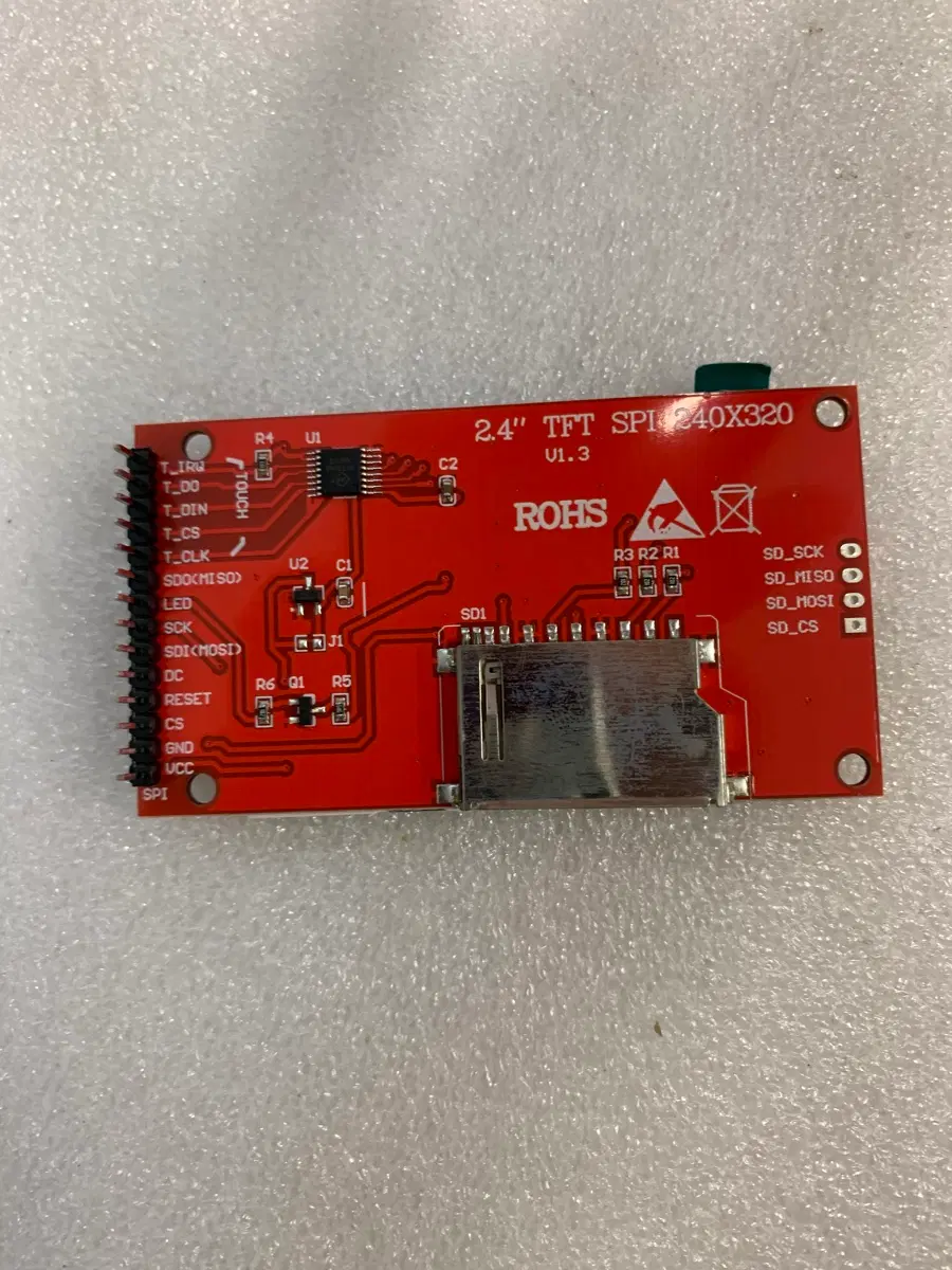 2.4인치 TFT SPI LCD 모듈 4개