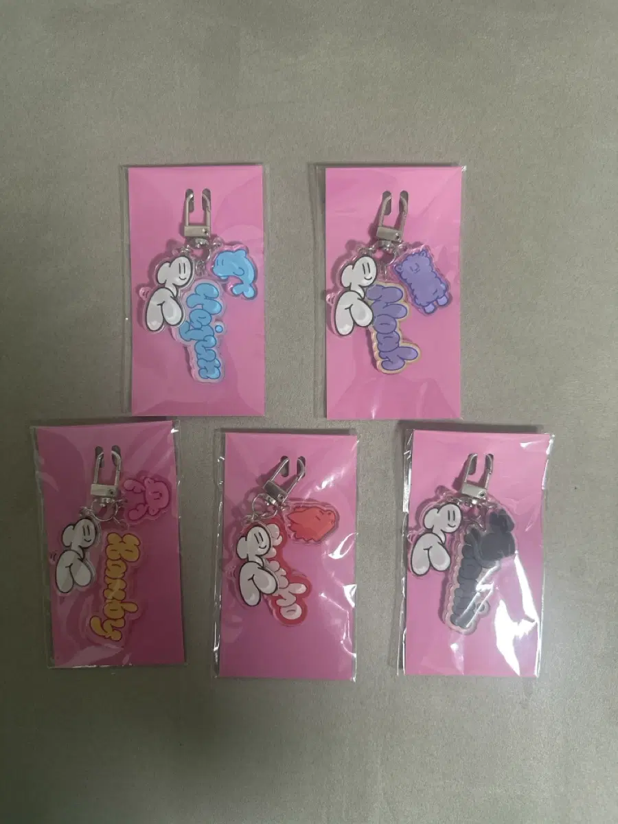플레이브 왜요왜요왜 아크릴 키링