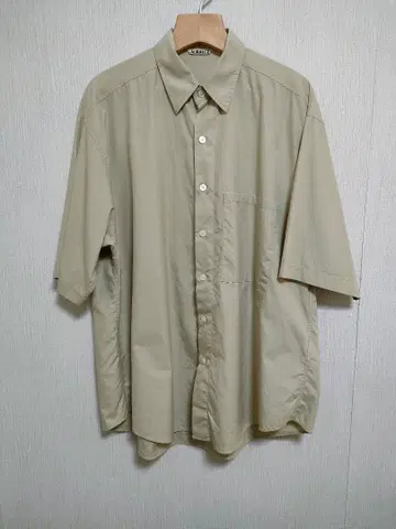 [ AURALEE ] WASHED FINX TWILL SHIRT