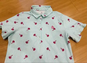 상태 좋음 Munsingwear 여성용 골프 셔츠 L 맨싱