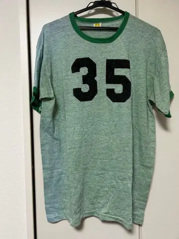 RUSSELL ATHLETIC 링거 T셔츠 XL 70s 빈티지
