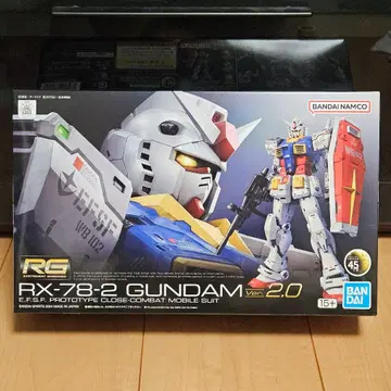 [ 새상품 미조립 ] RG 1/144 RX-78-2 건담 Ver.2.0