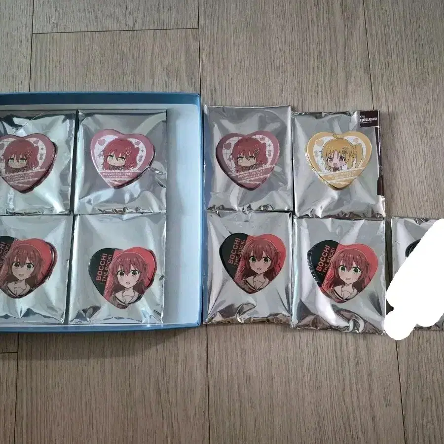 봇치더락 트레이딩 하트 캔뱃지