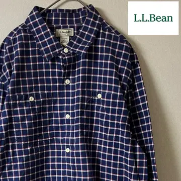 L.L.Bean (엘엘빈) 체크 셔츠/XL
