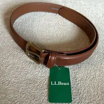 L.L.Bean 가죽 벨트 브라운 데드스탁 USA제