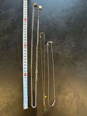 단품 구매 가능 목걸이 3세트 묶음 판매