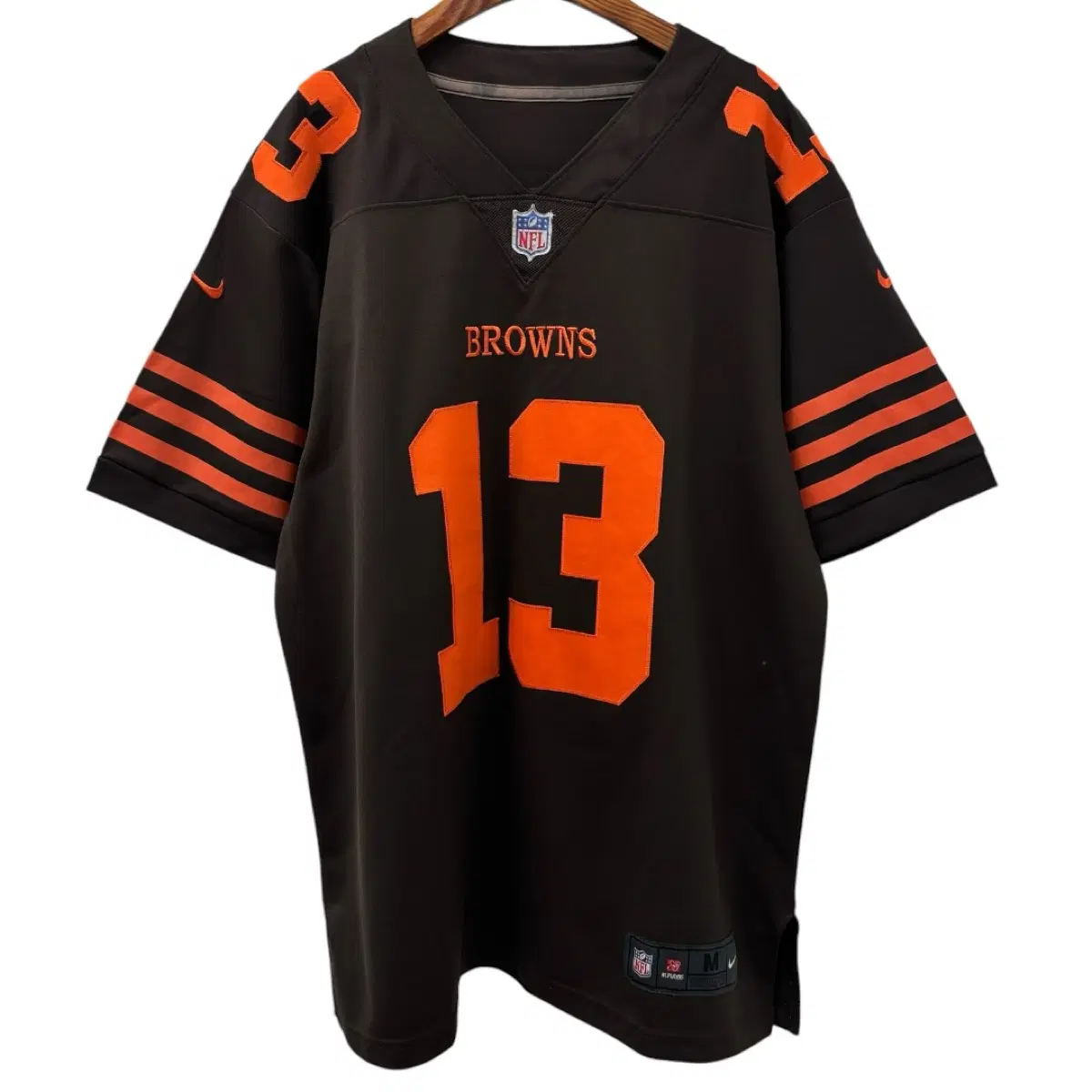 나이키xNFL 클리블랜드 브라운스 오델 베컴 럭비져지 Xl