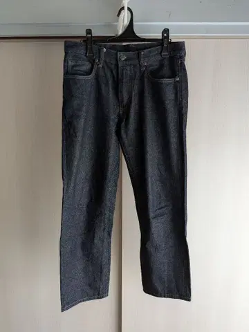 [새상품급] UNIQLO 스트레이트 데님 팬츠 남성용 31인치