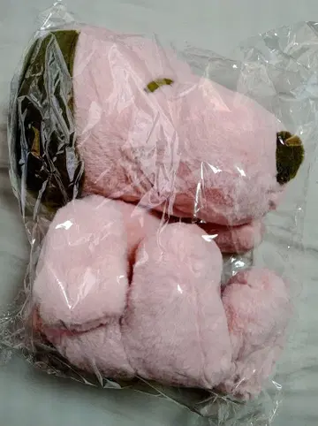스누피 봉제 인형 핑크