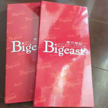 동방신기 공식 티켓 케이스 2개 Bigeast