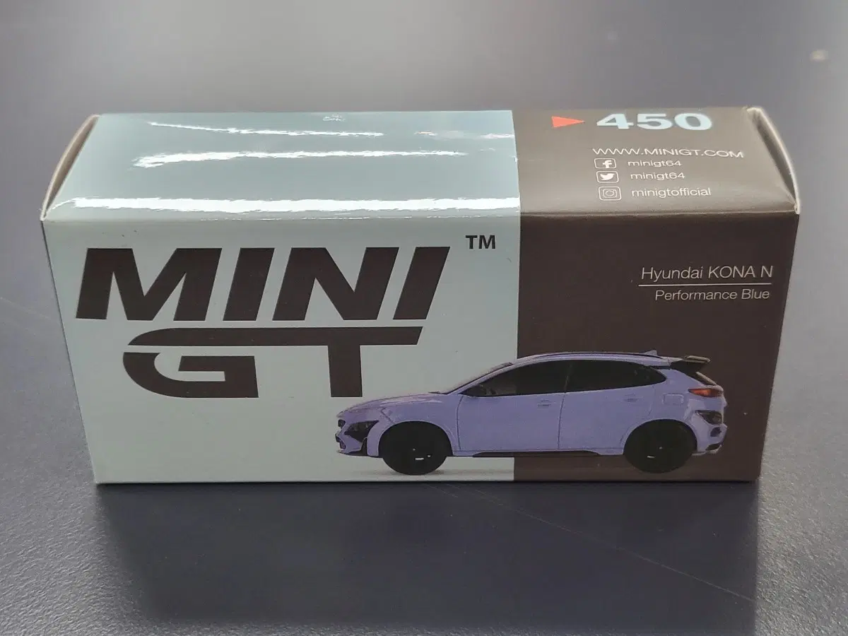 MINI GT 현대 코나 N 퍼포먼스 블루