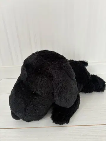 블랙 스누피 봉제 인형 검정