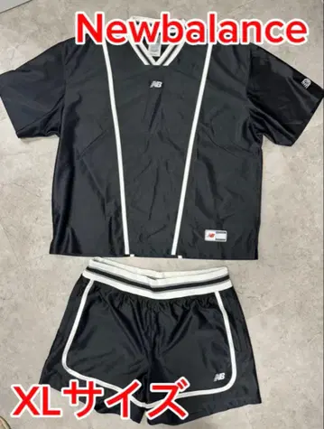 New Balance V넥 셔츠 숏팬츠 셋업 XL
