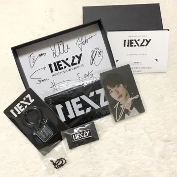 NEXZ 넥스지 FC 가입 혜택 W 회원 친필 사인 트레이딩 카드 토모야