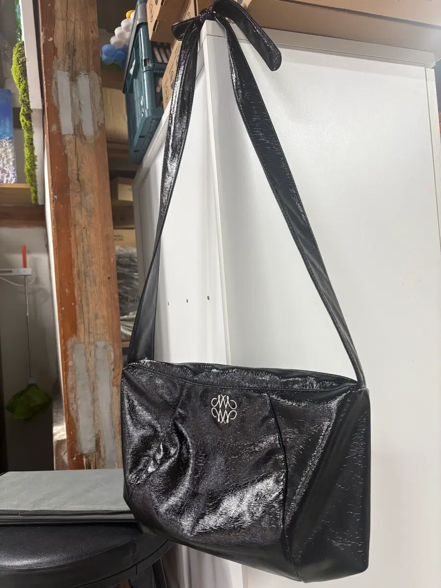 급처) 닉앤니콜 니콜 스퀘어 숄더백 (NICOLE SQUARE SHOULDER BAG)