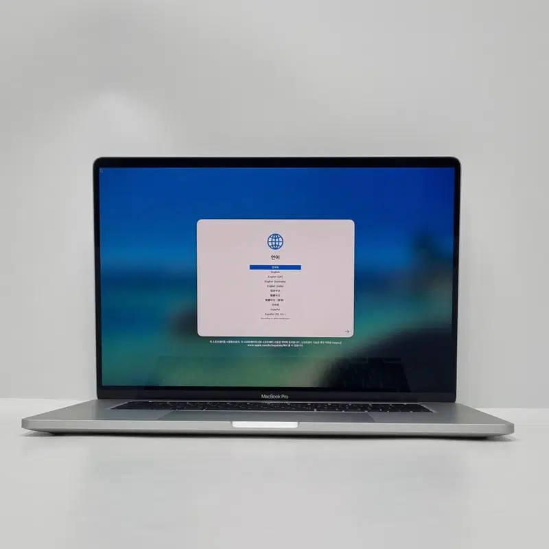 애플 맥북프로16 MVVM2KH/A i9 16GB 1TB 실버 16인치