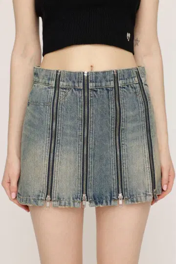 HinaYoshiharaxSLY L/W 데님 스커트